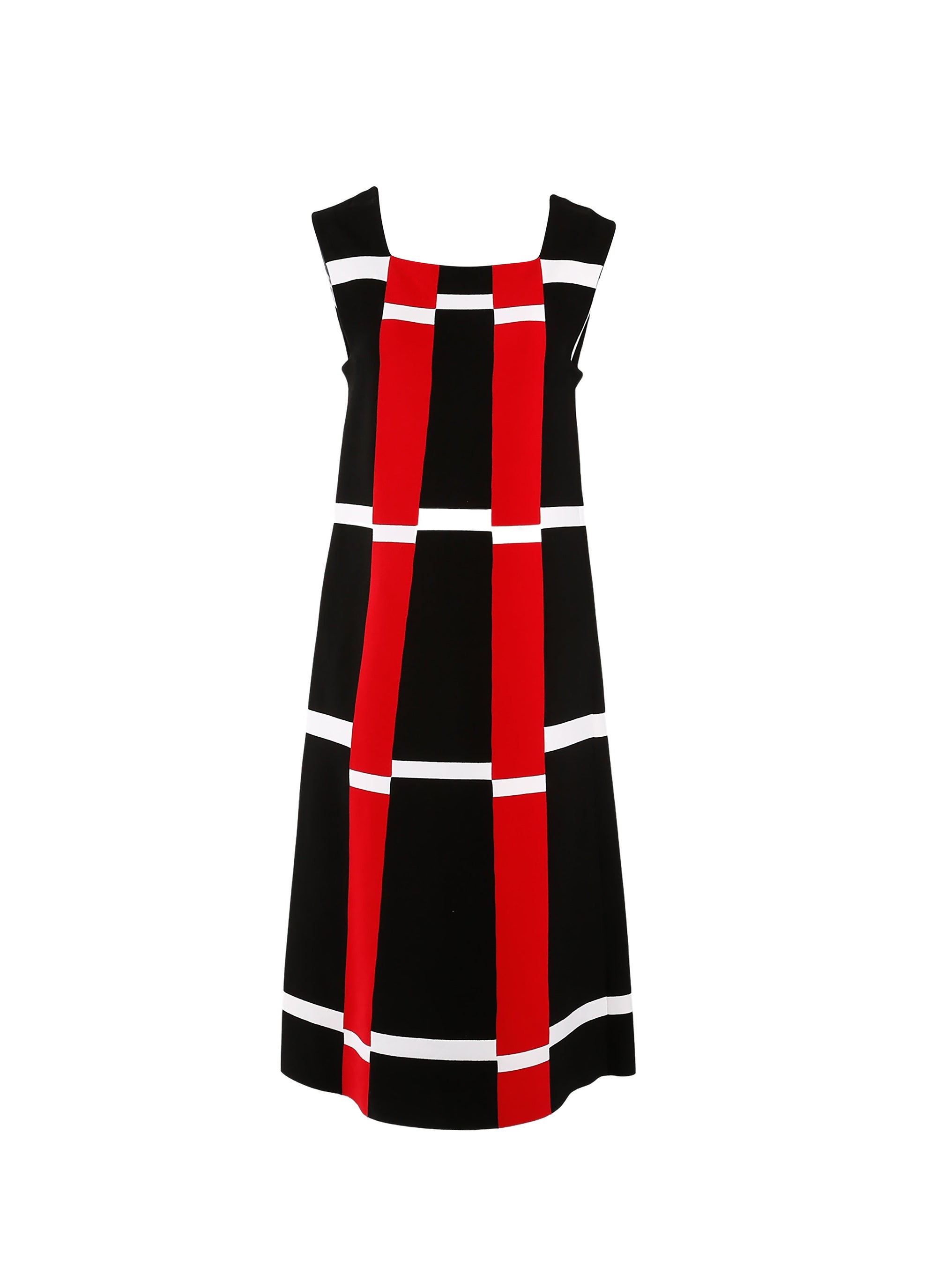 Mirage sleeveless shift dress - Multicoloured Beige