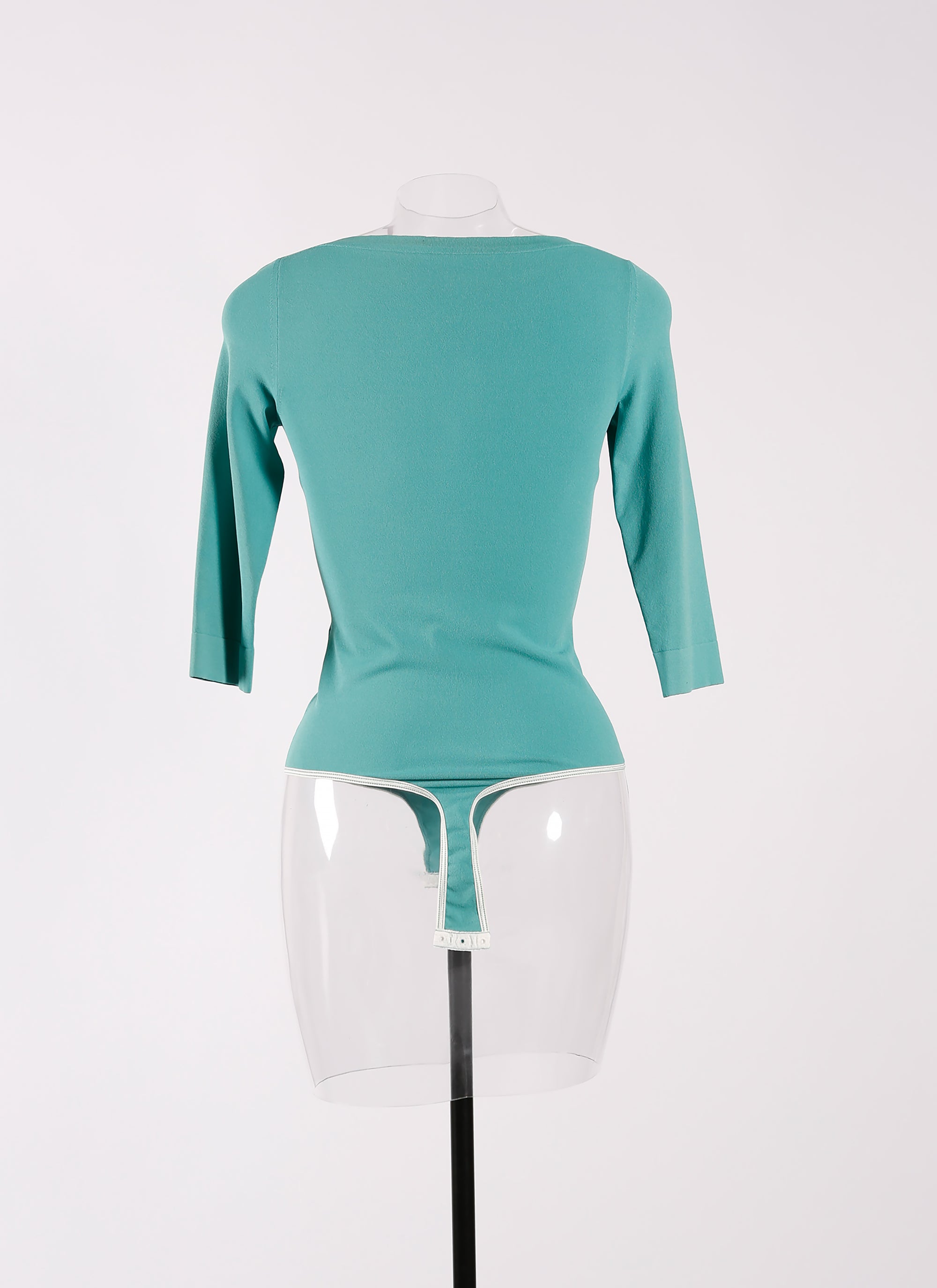 Body à manches 3/4 - Menthe