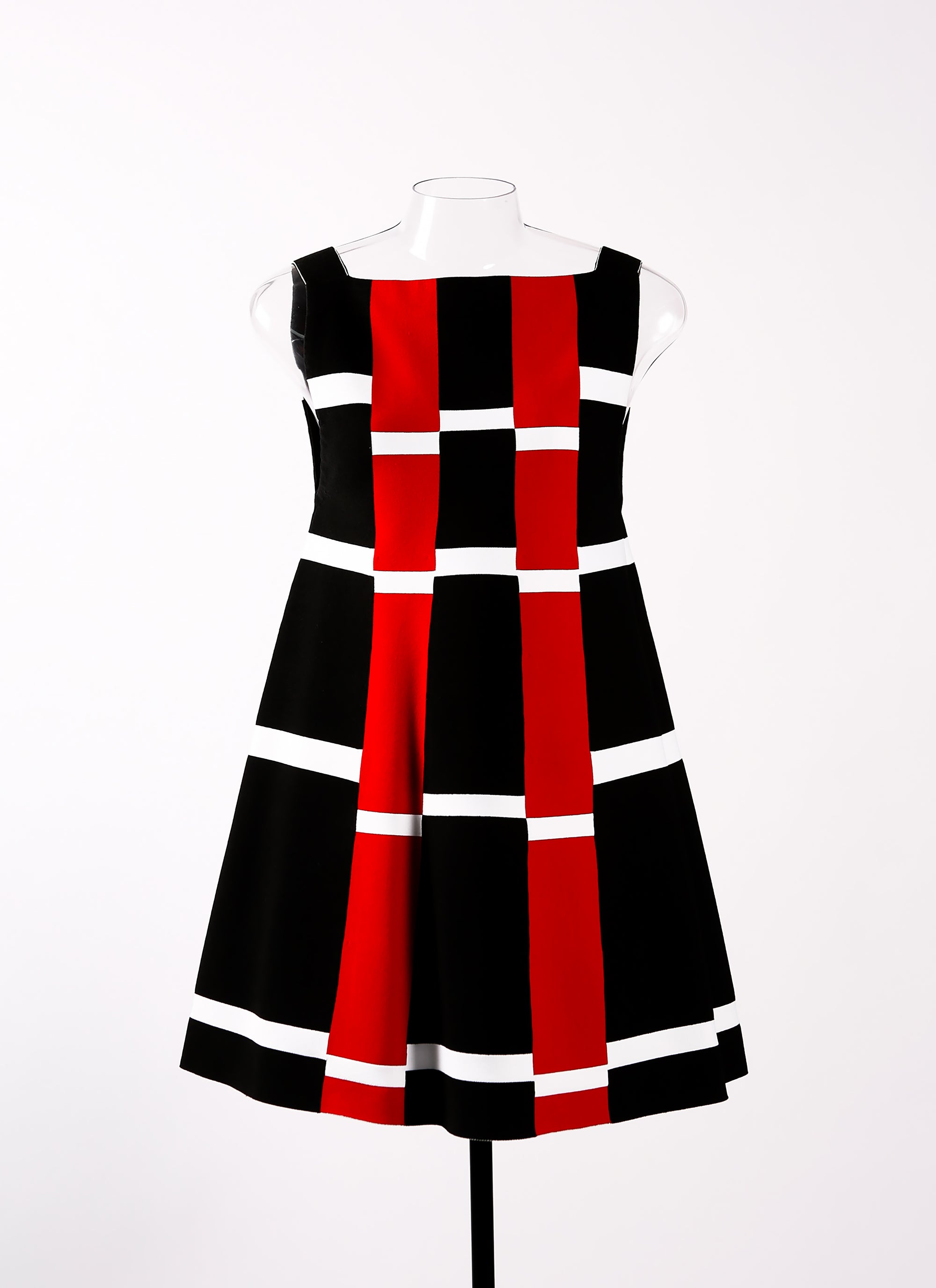 Tunique sans manches Mirage - Noir & Rouge