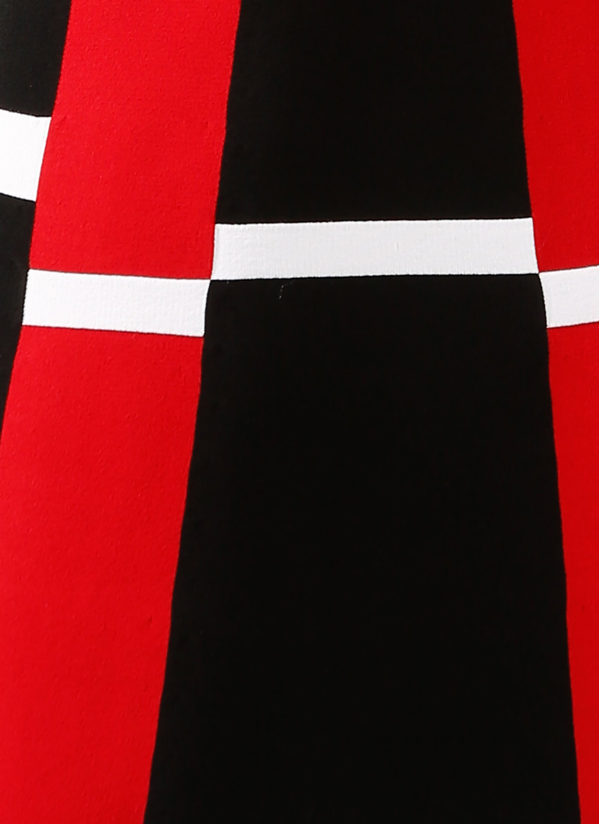 Tunique sans manches Mirage - Noir & Rouge