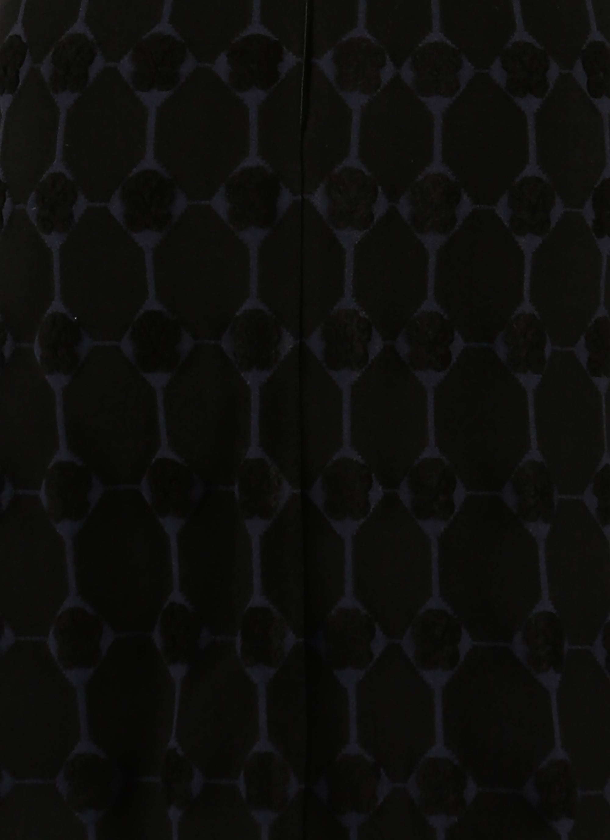 Azulejos sleeveless short dress - Black & Night