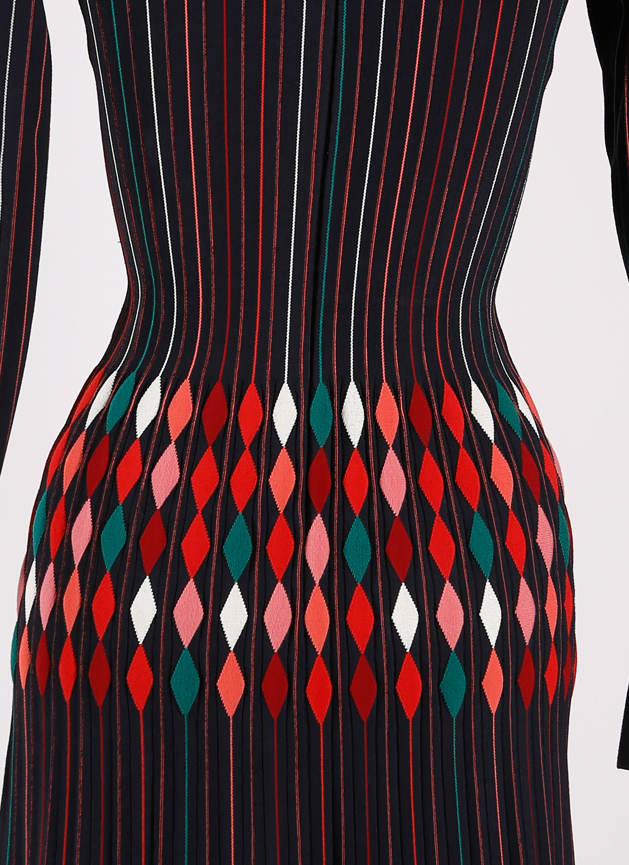 Berlingot long-sleeved dress - Multicolour