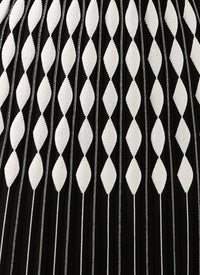 Robe à manches longues Berlingot - Noir & Blanc