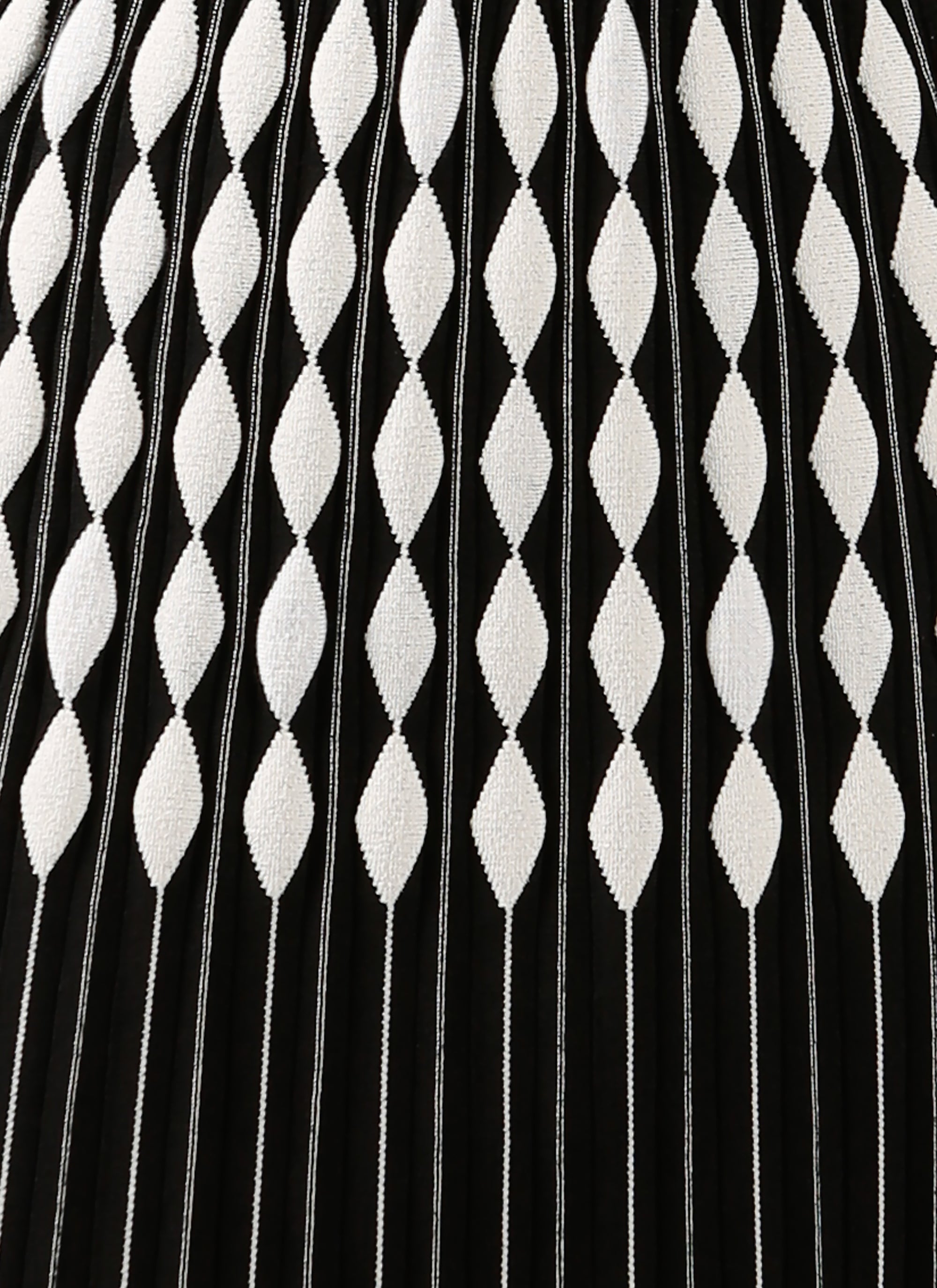 Robe à manches longues Berlingot - Noir & Blanc