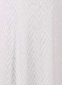 Jamaica knitted sleeveless dress - Optic White