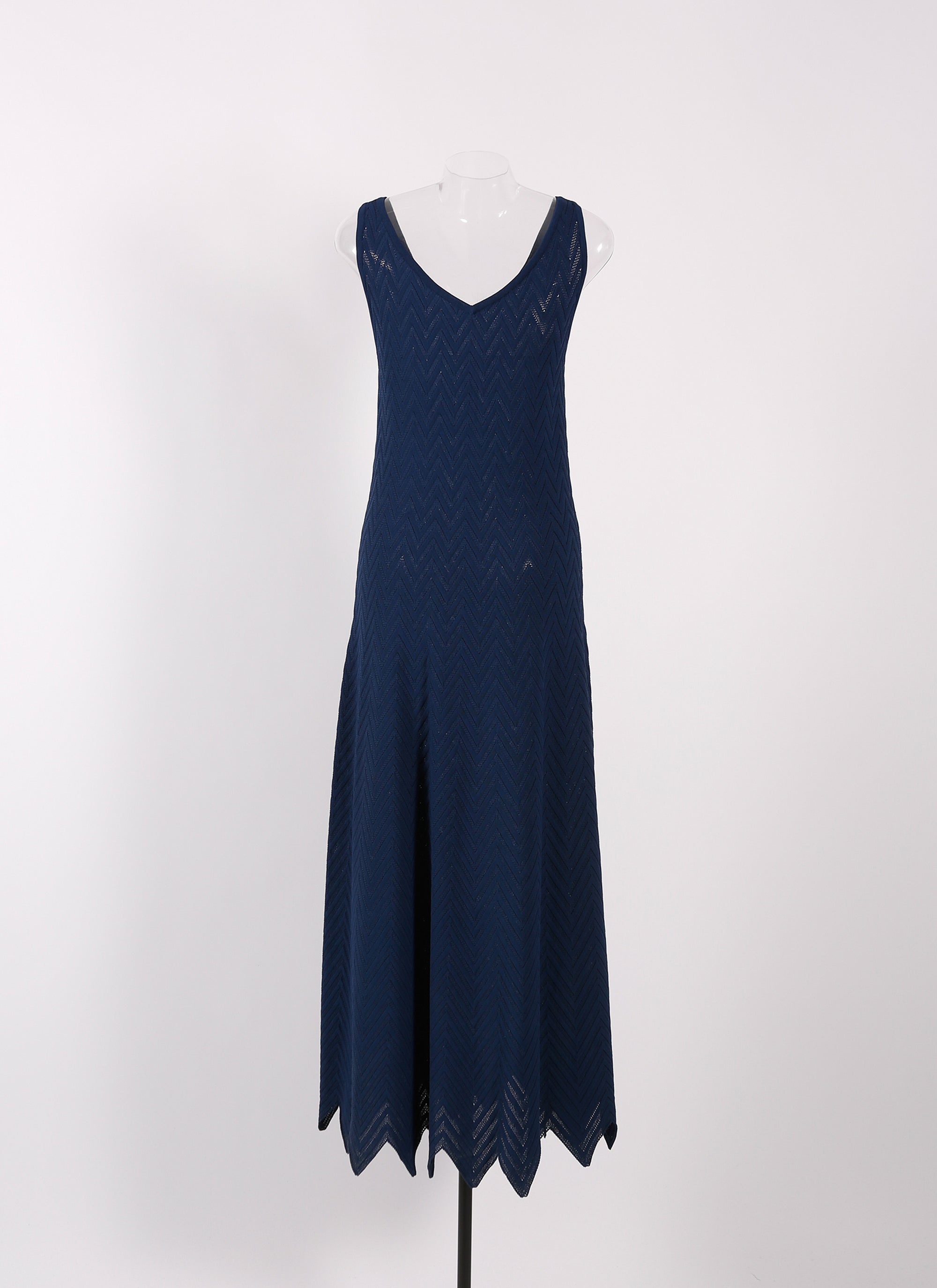 Robe sans manches Jamaica en maille - Marine