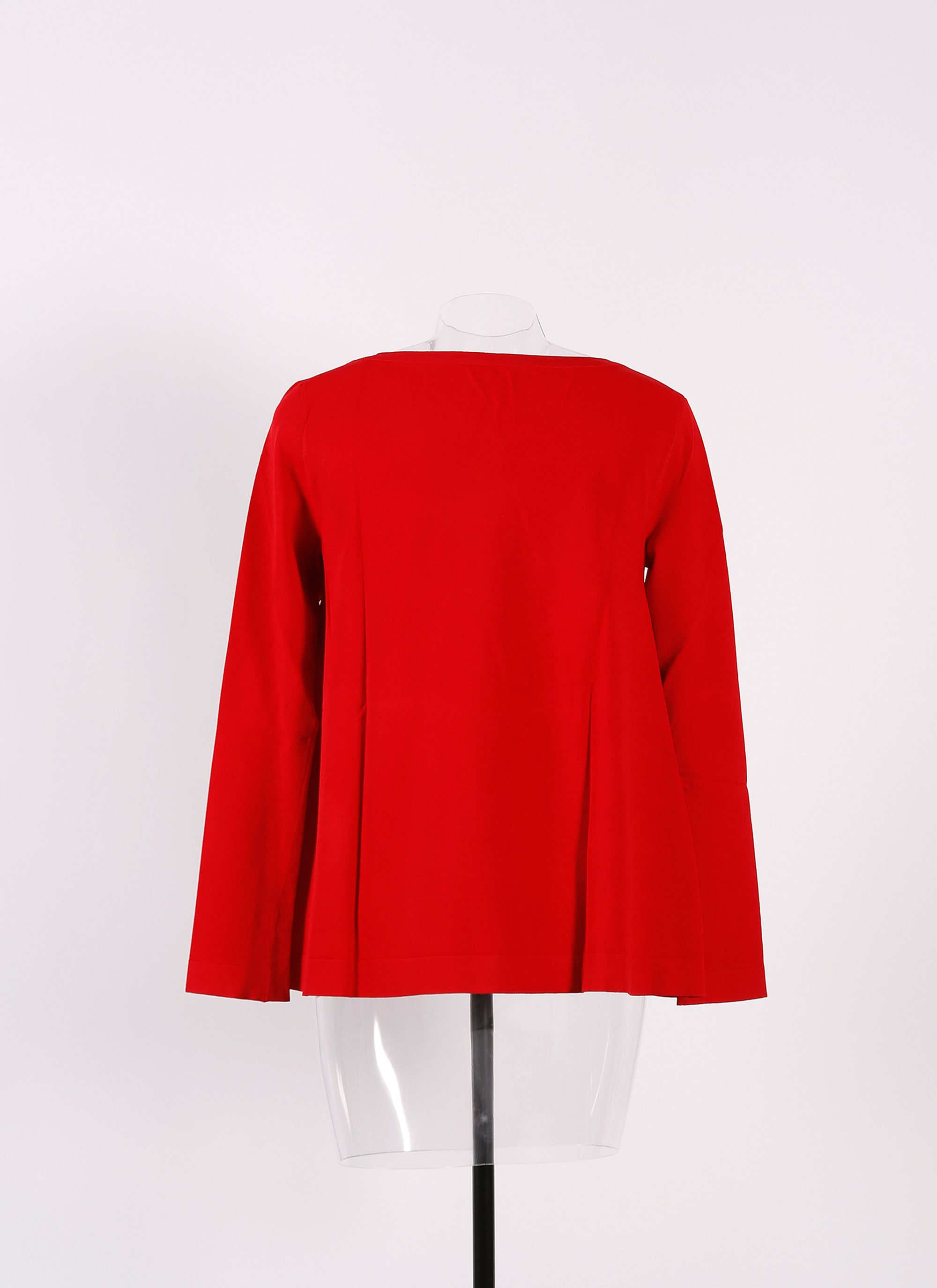 Pull à manches longues en maille - Laque