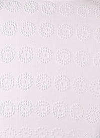 Pull sans manches à motif rosace en maille - Blanc Optique