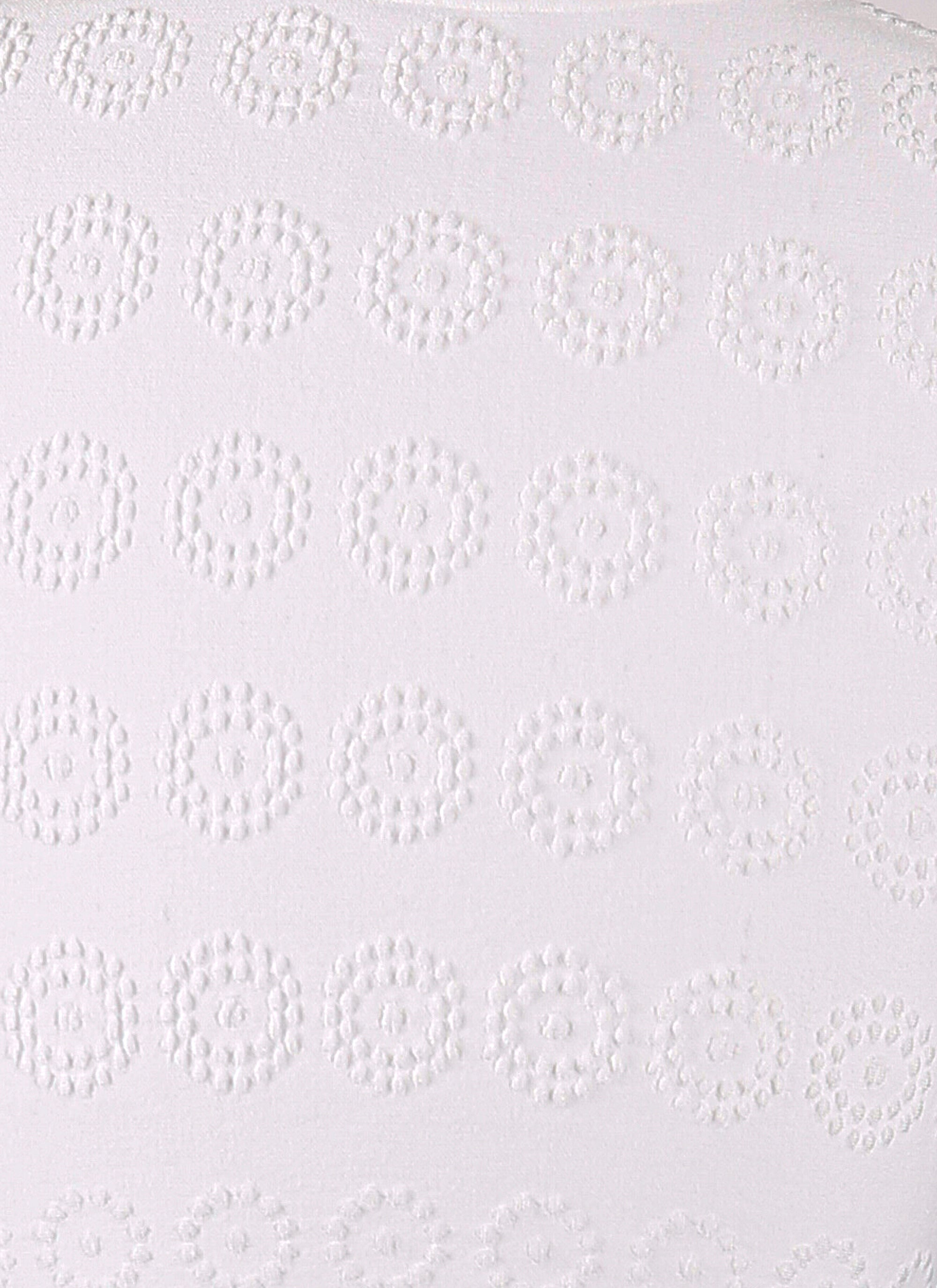 Pull sans manches à motif rosace en maille - Blanc Optique