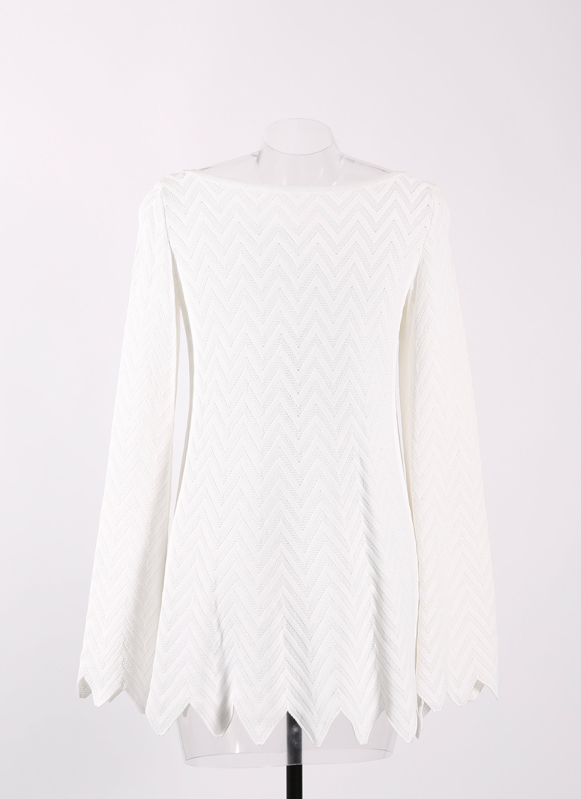 Pull à manches longues Jamaica en maille - Blanc Optique