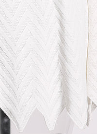 Pull à manches longues Jamaica en maille - Blanc Optique