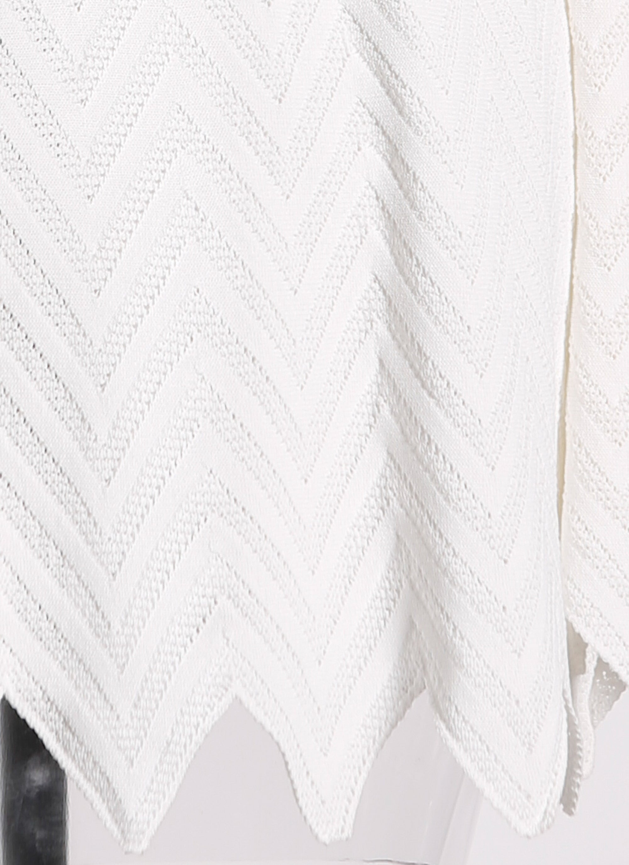 Pull à manches longues Jamaica en maille - Blanc Optique