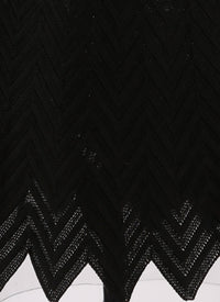 Pull à manches longues Jamaica en maille - Noir