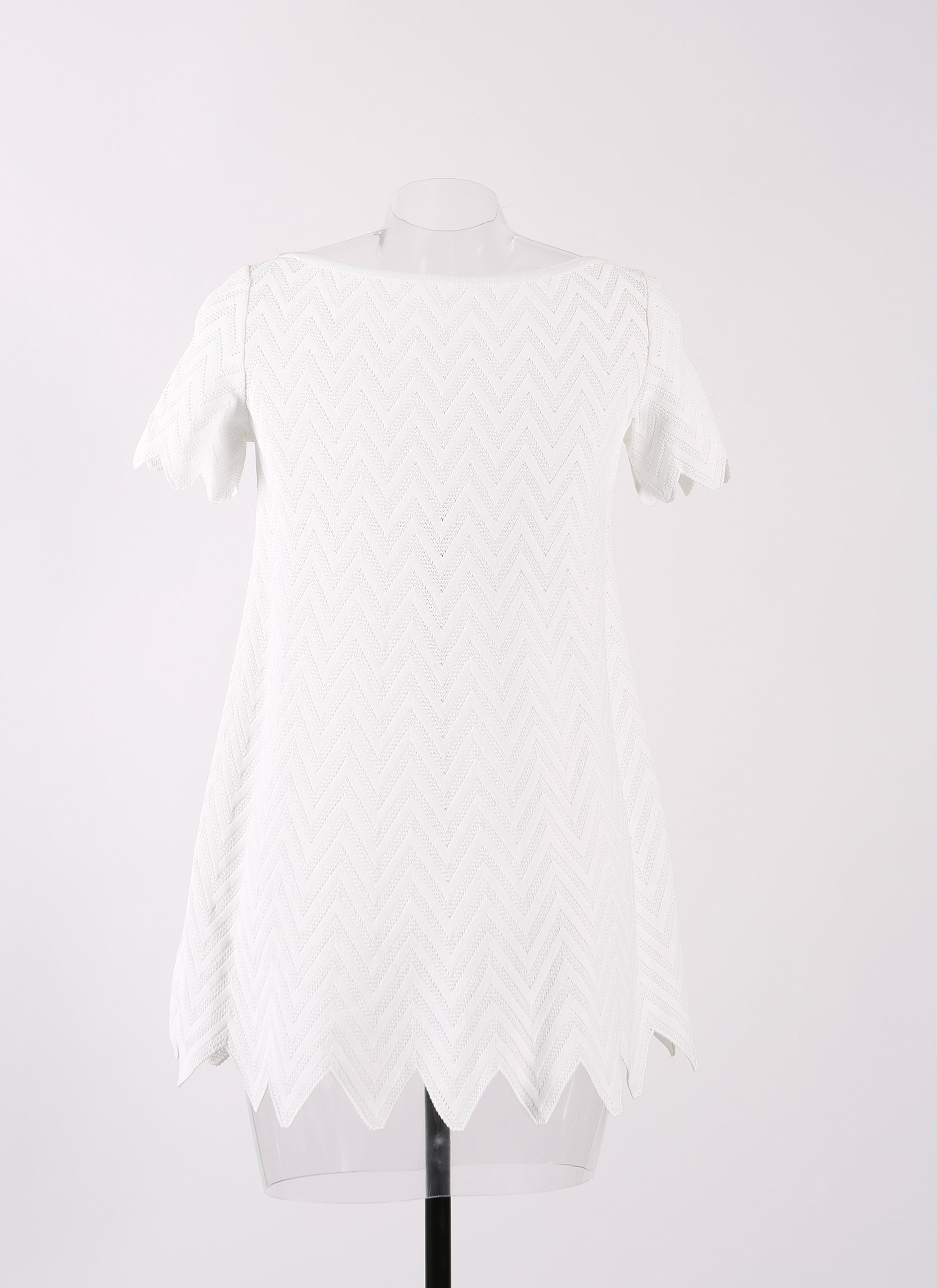 Jamaica knitted short sleeve jumper - Optic White