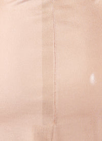 Sleeveless top with second skin effect - Flesh