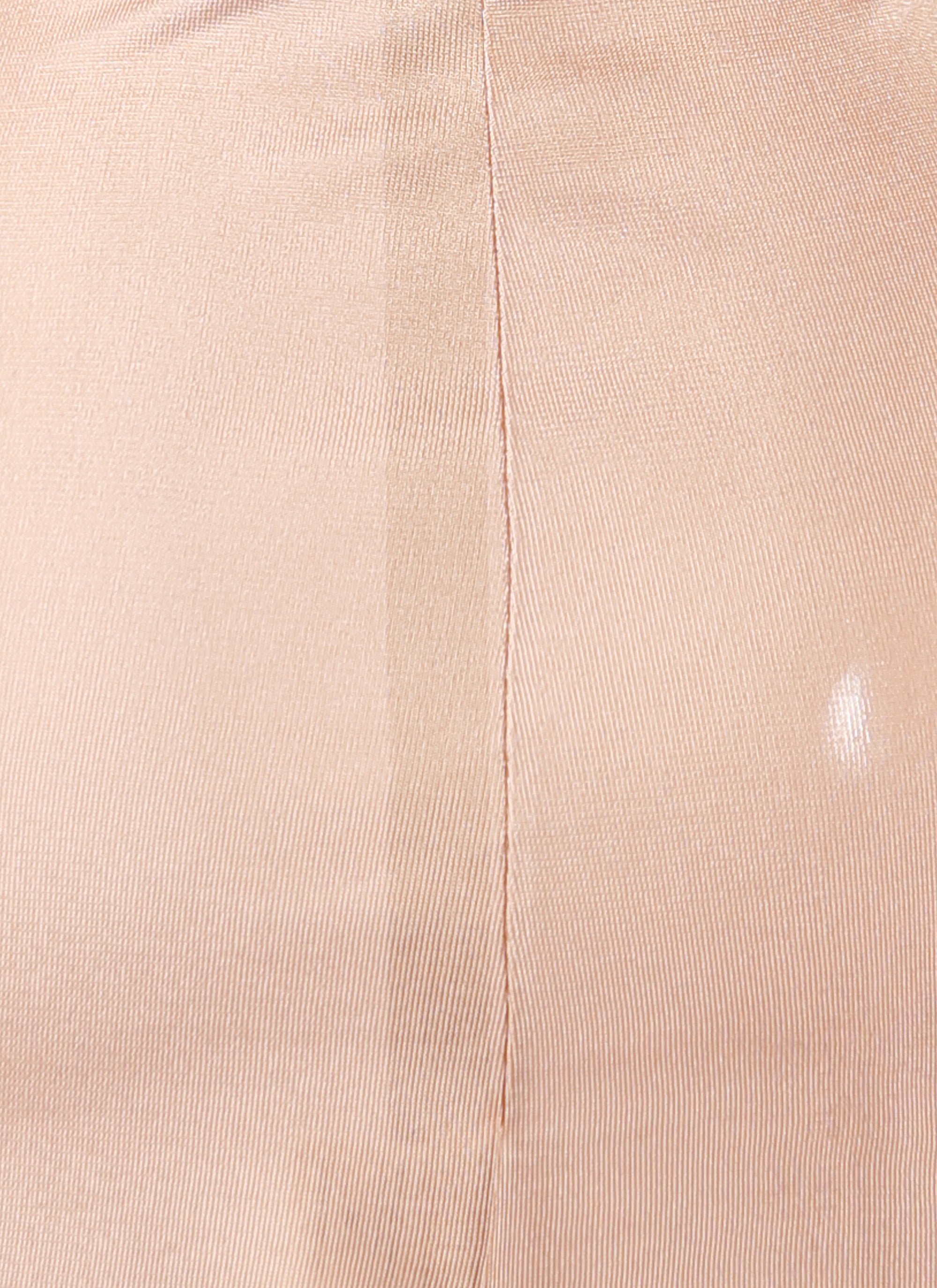 Sleeveless top with second skin effect - Flesh
