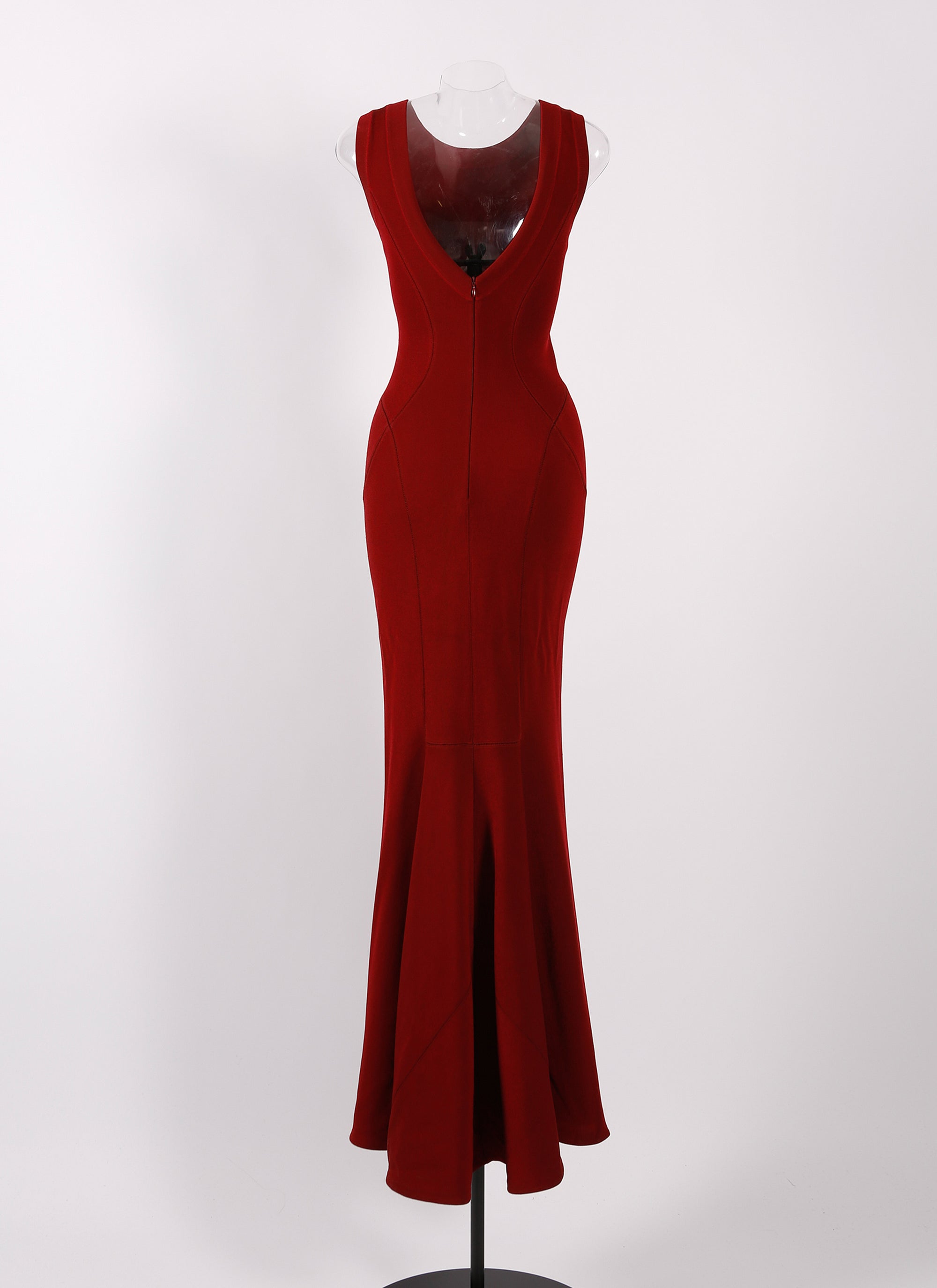Mesh Diva sleeveless dress - Madder