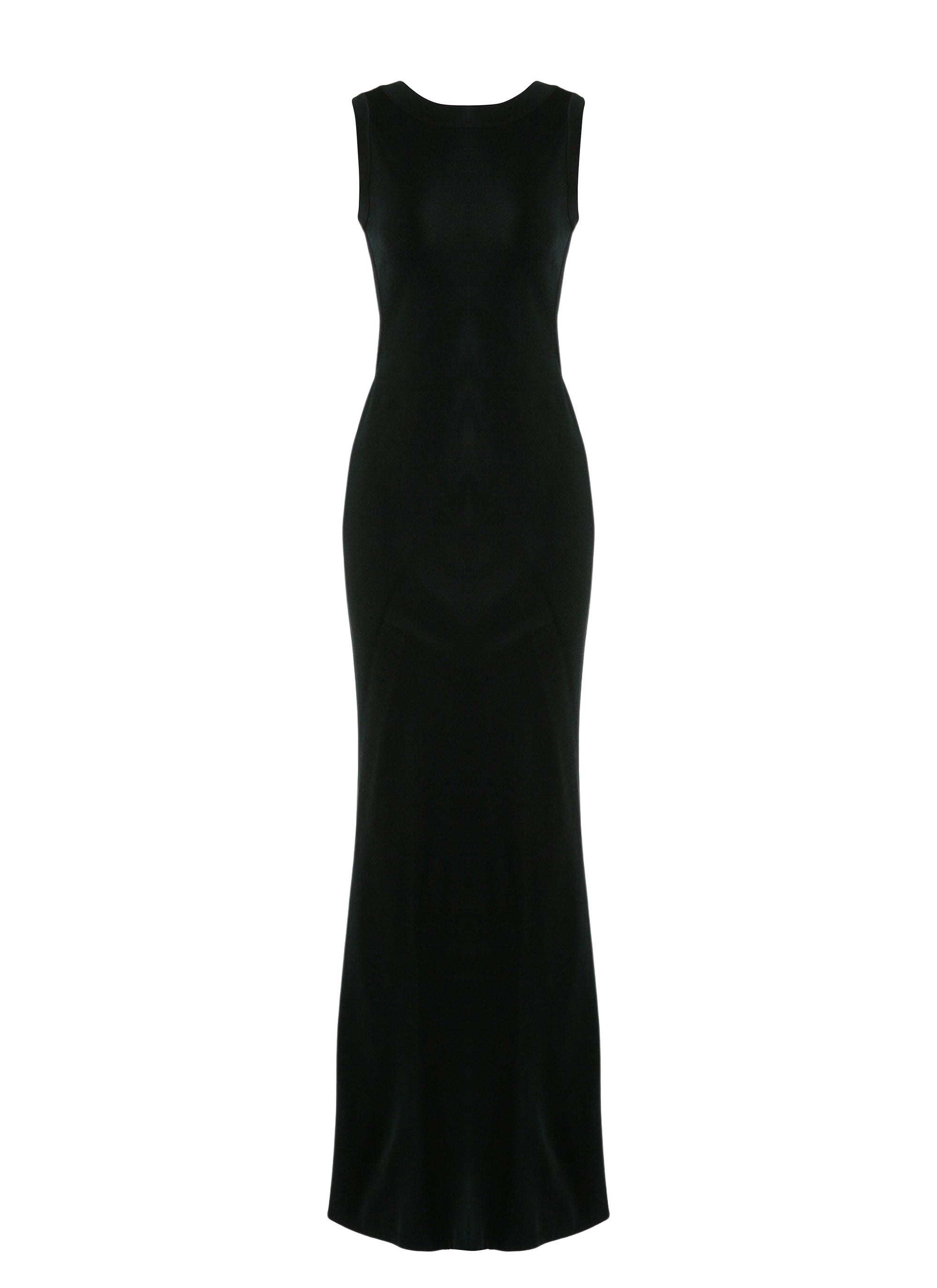 Mesh Diva sleeveless dress - Black