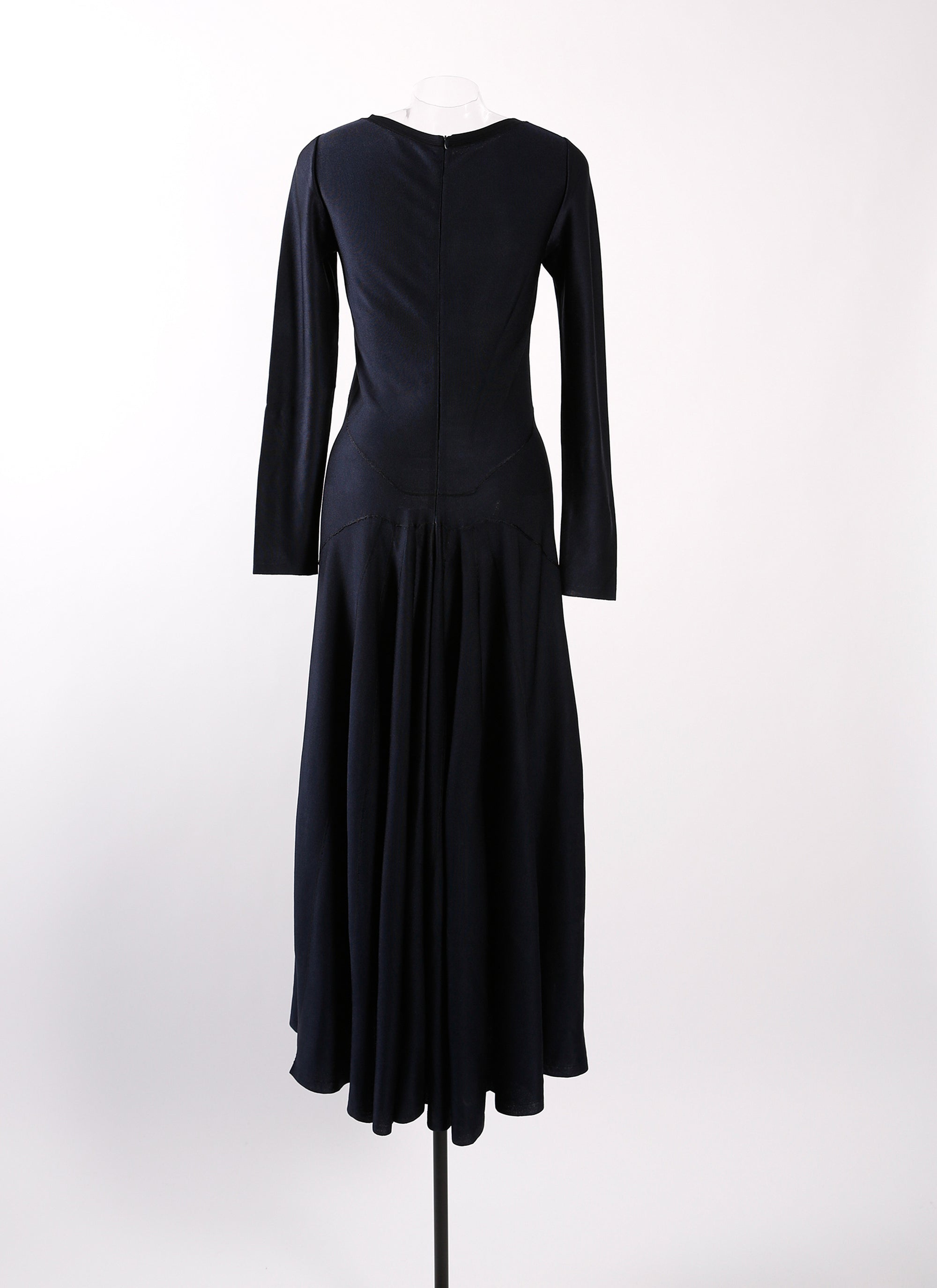 Etoile long-sleeved maxi dress - Night