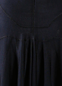 Etoile long-sleeved maxi dress - Night