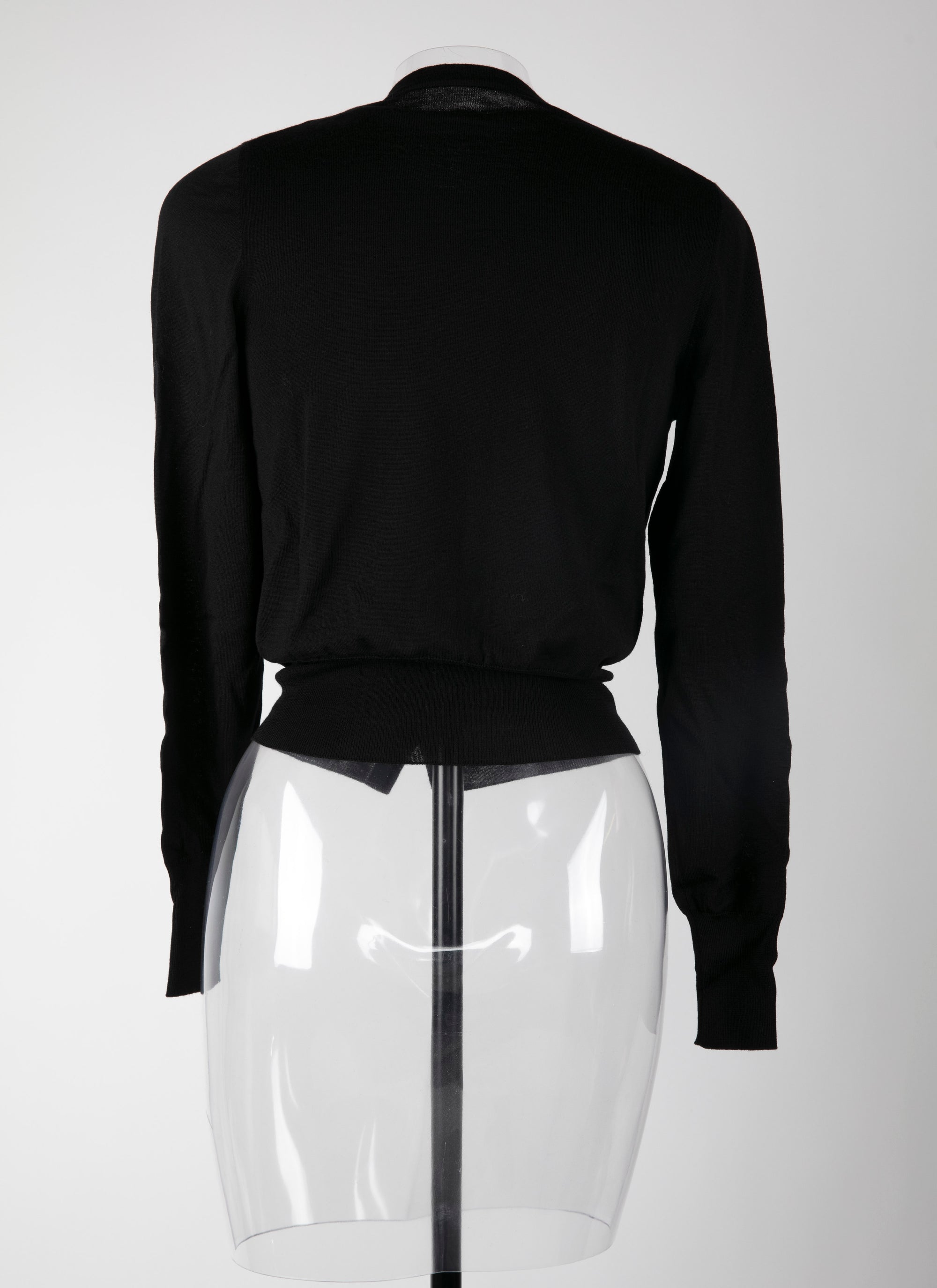 Twin-set fine wool knitwear - Black