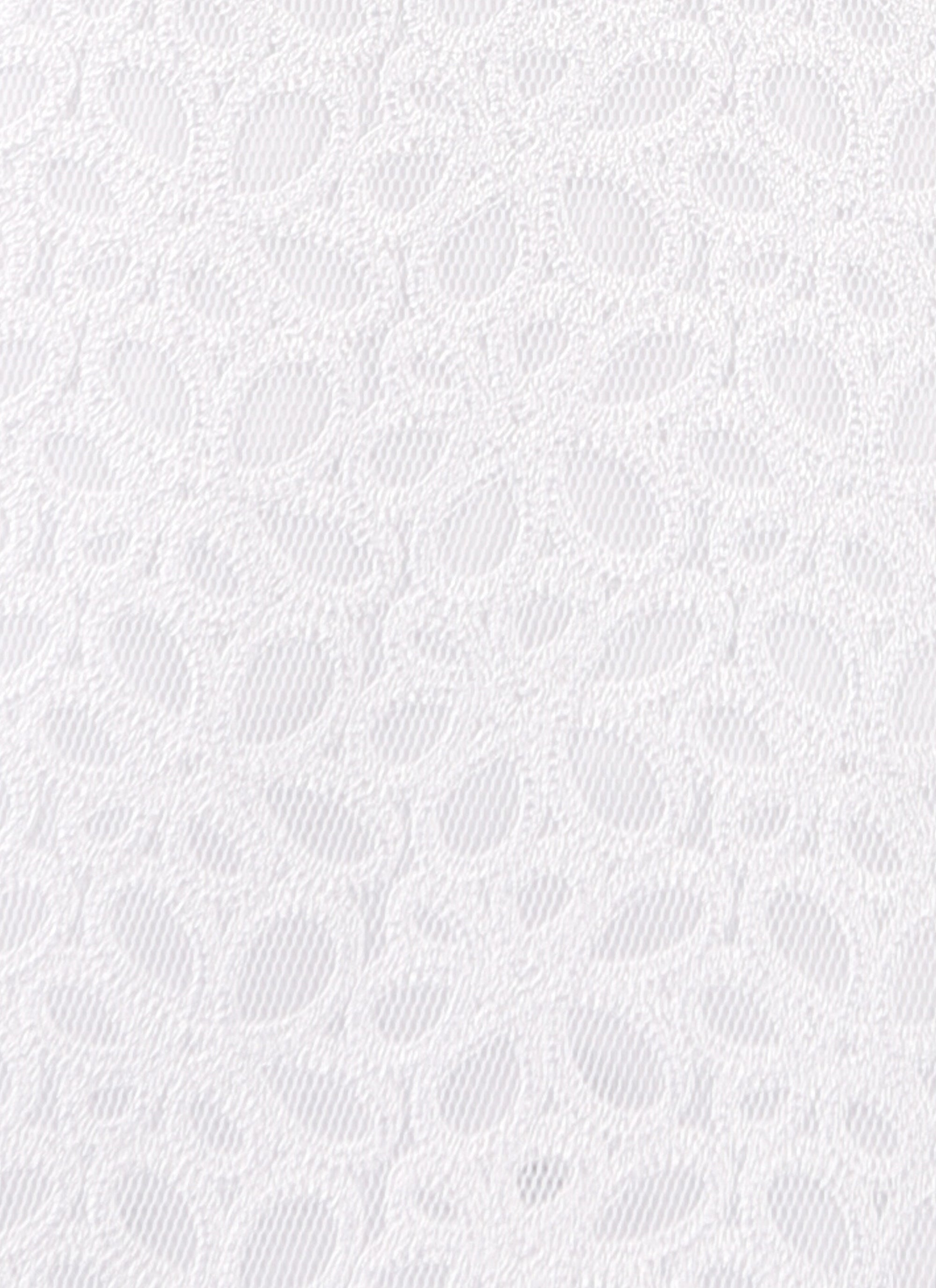 Embroidered skirt - White