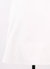 Jupe canvas - Blanc