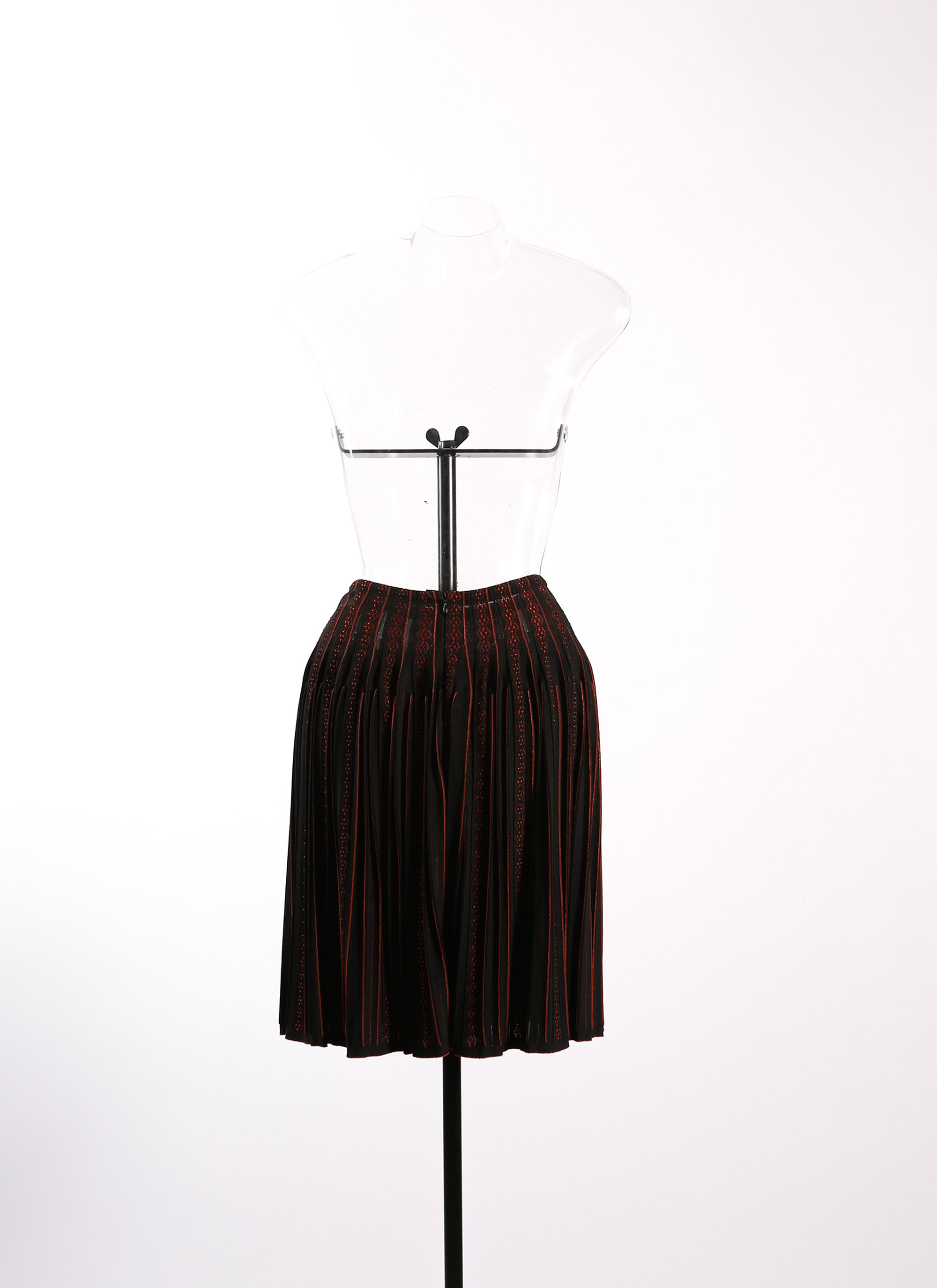 Mistral skirt - Black & Orange