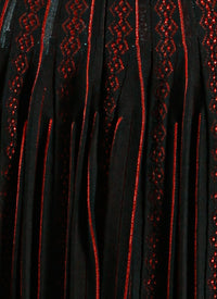 Mistral skirt - Black & Orange