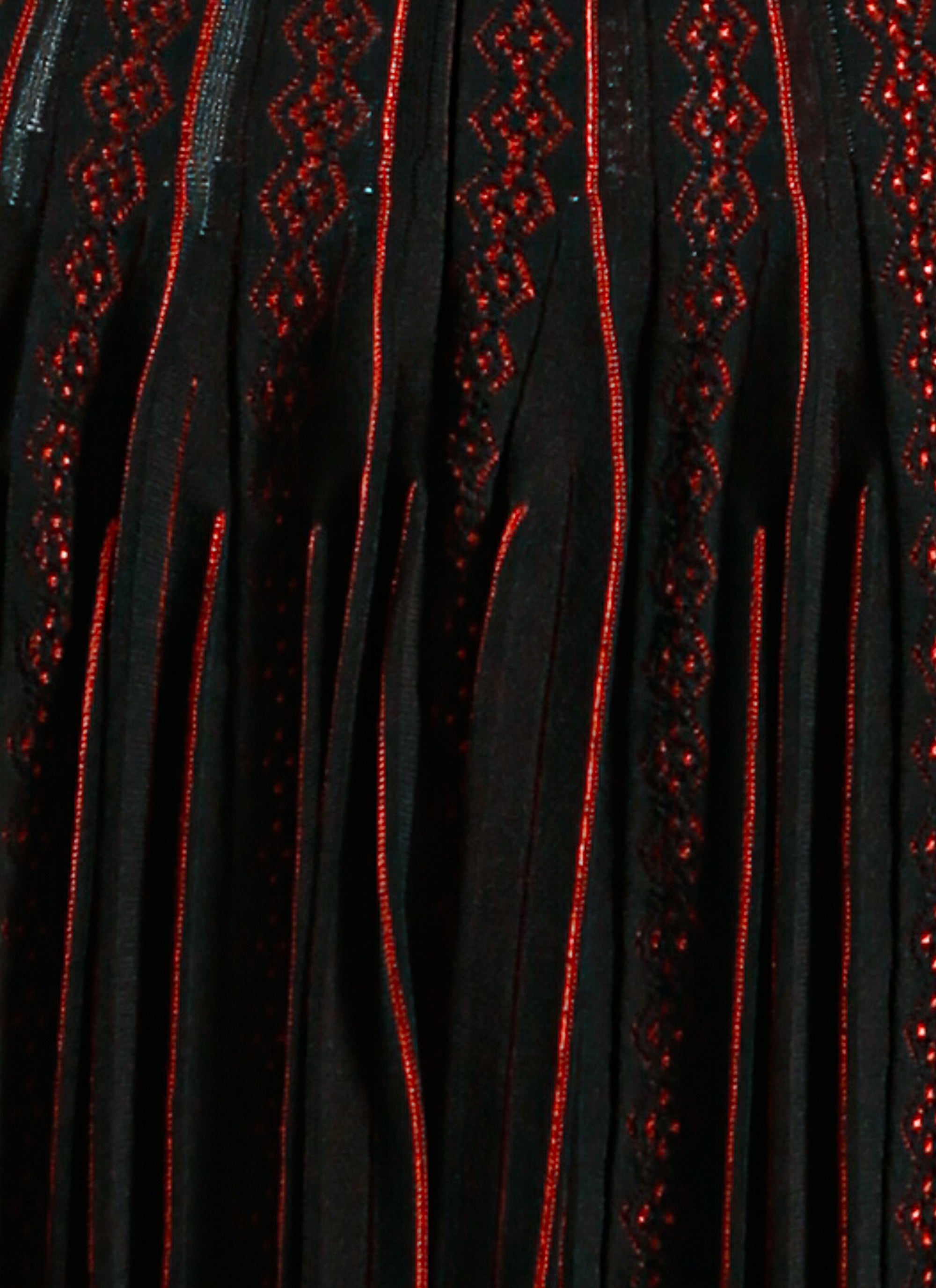 Mistral skirt - Black & Orange