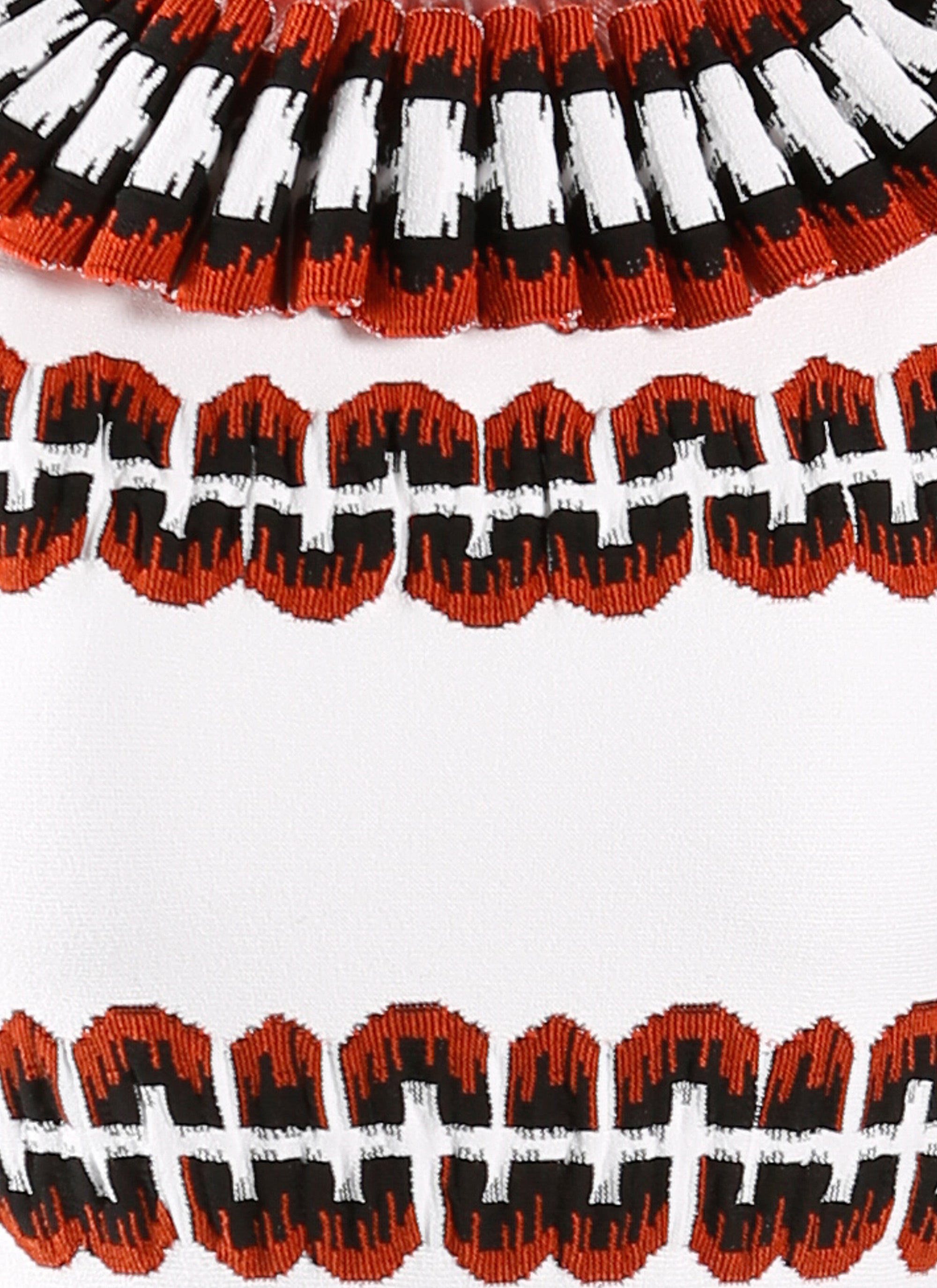 Robe sans manches Farandole en maille - Multicolore