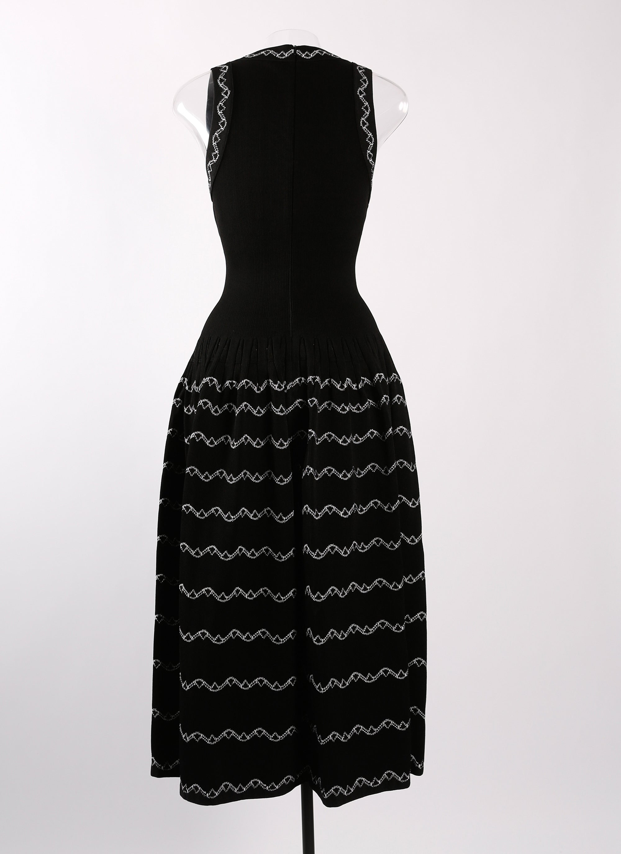 Robe sans manches Allegro en maille - Noir