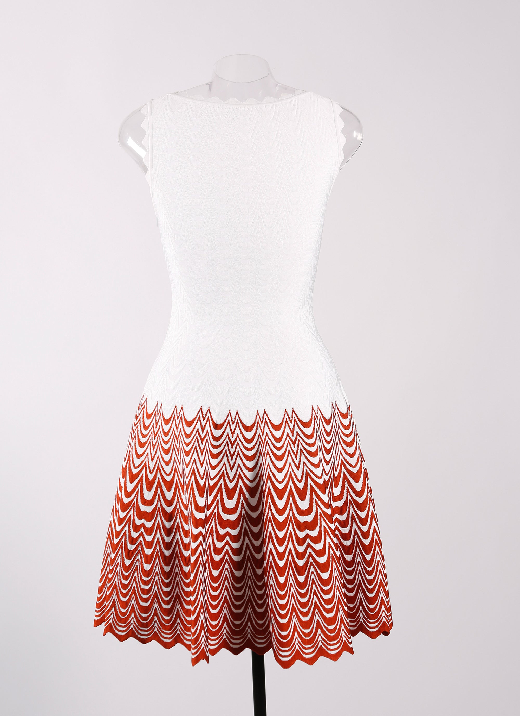 Robe sans manches Mandorle en maille - Multicolore