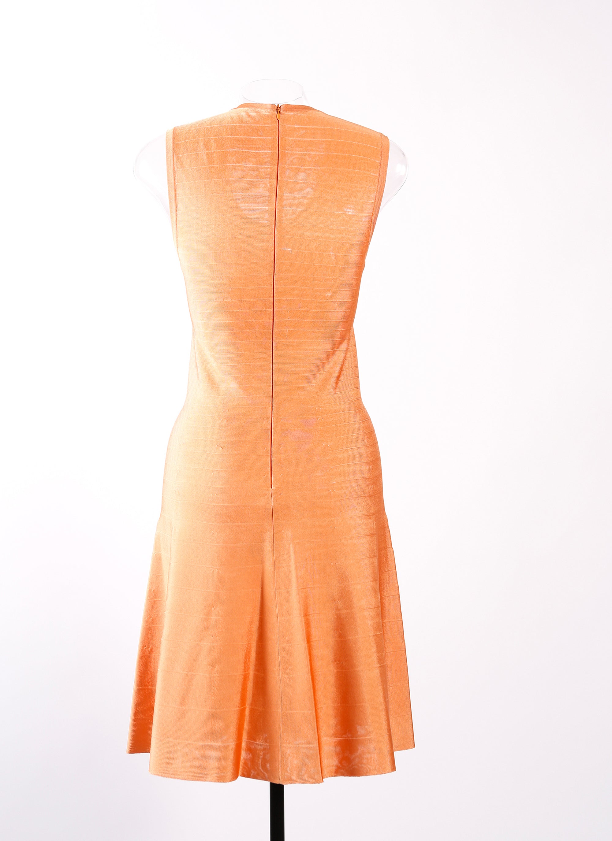 Robe sans manches Bolchoi en maille - Peche