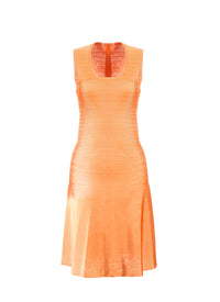 Robe sans manches Bolchoi en maille - Peche