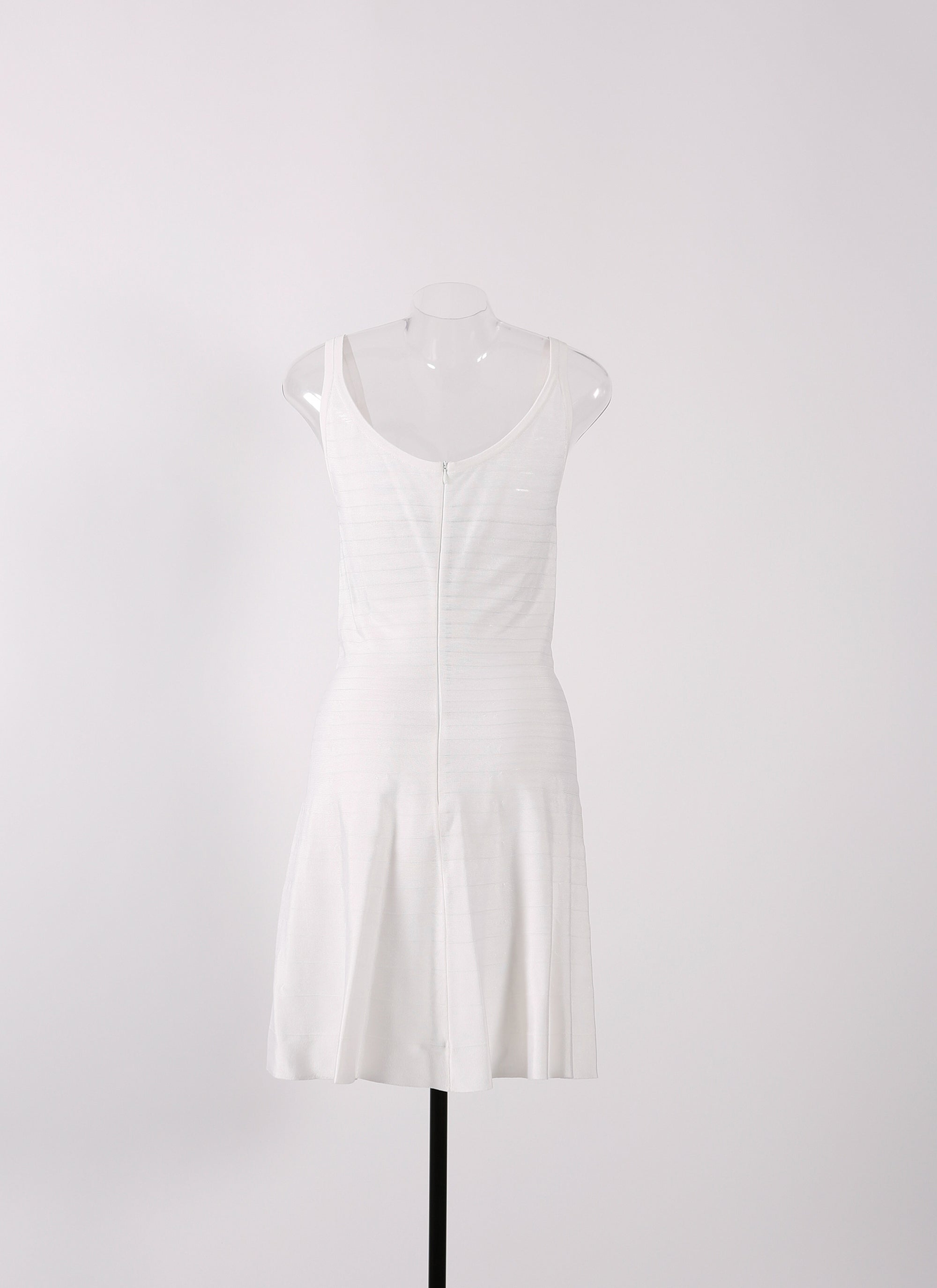 Robe sans manches Bolchoi en maille - Blanc