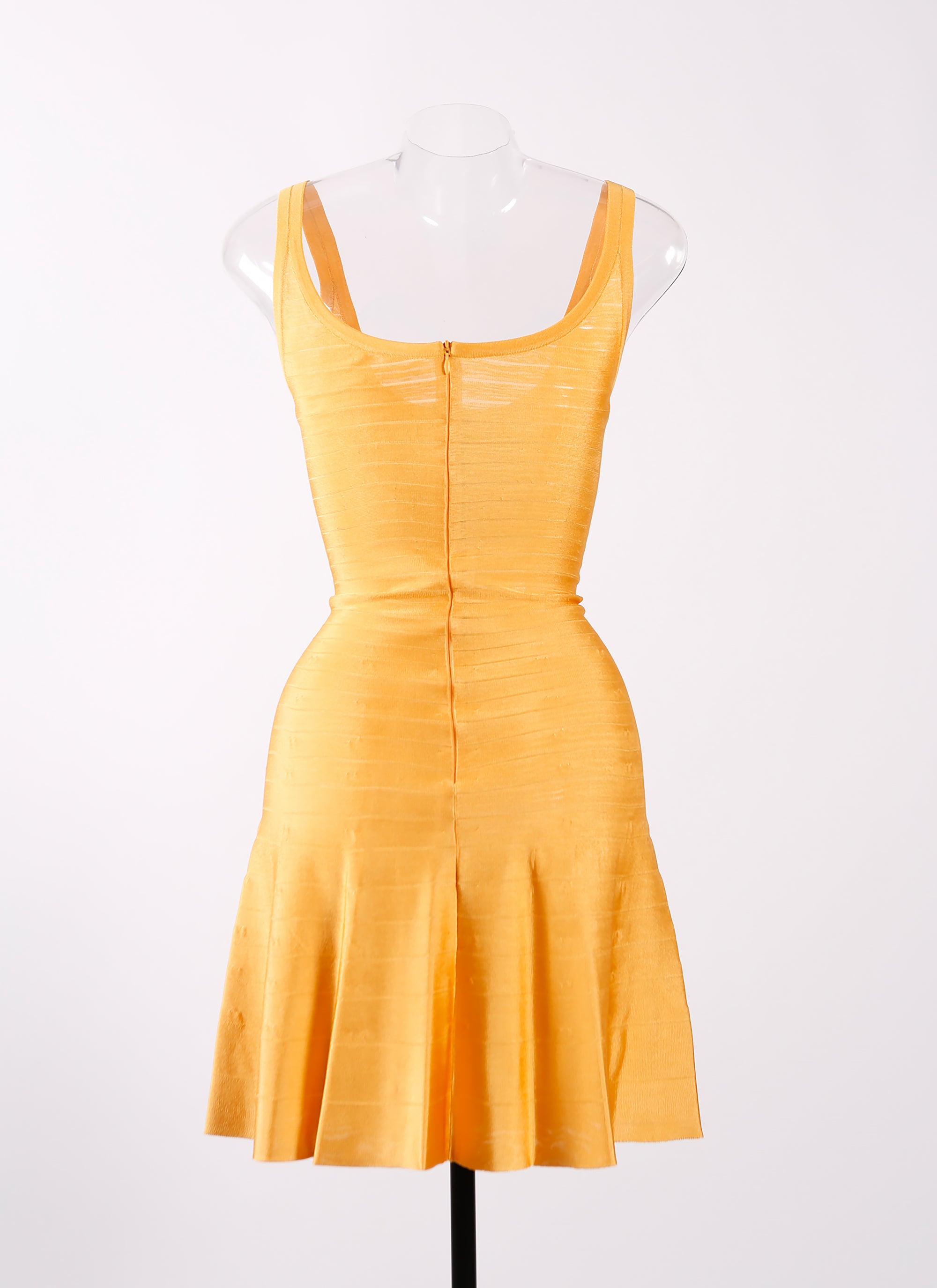 Robe sans manches Bolchoi en maille - Ocre