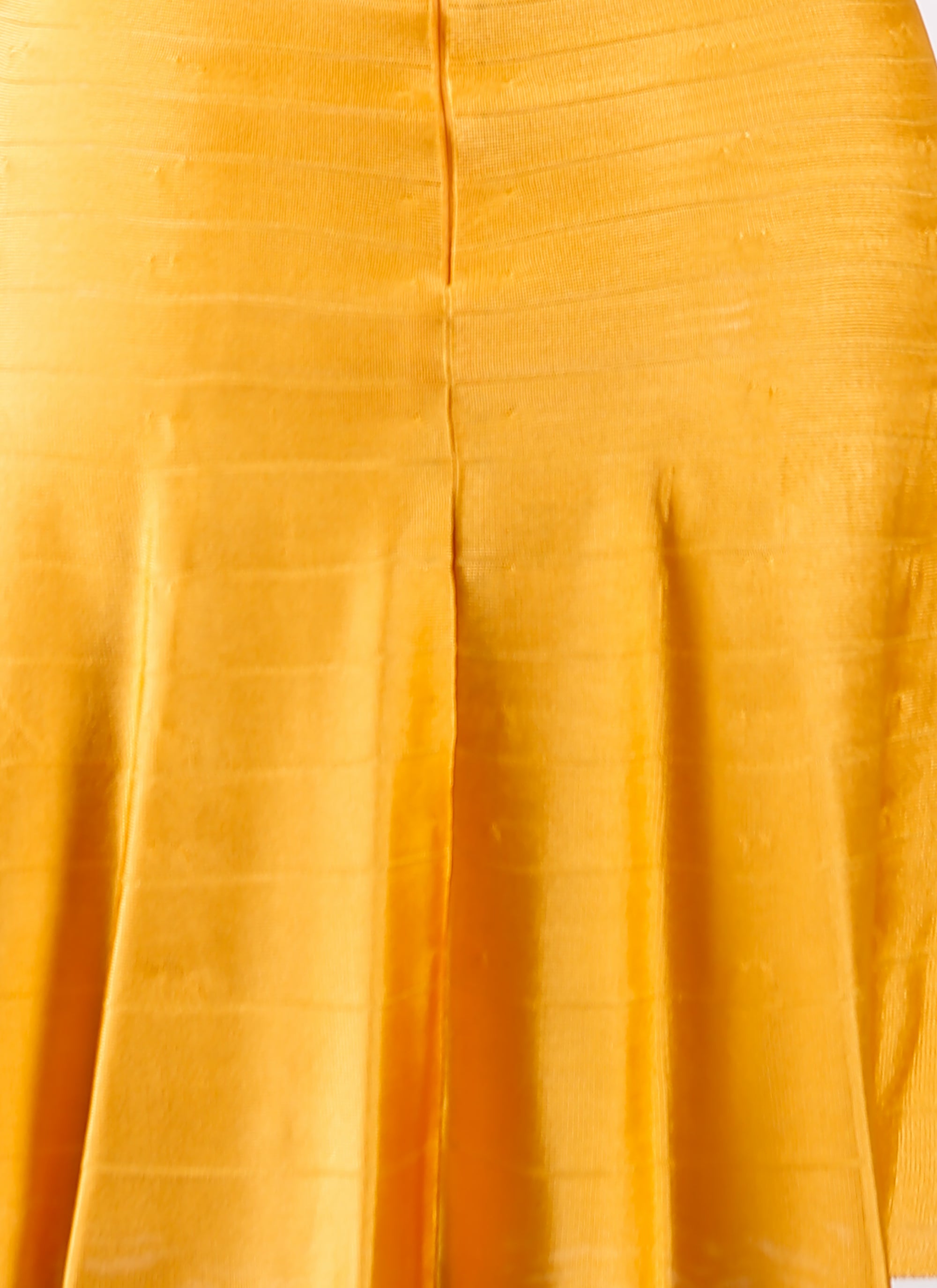 Robe sans manches Bolchoi en maille - Ocre