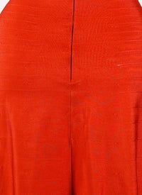Robe sans manches Bolchoi en maille - Orange Sanguine