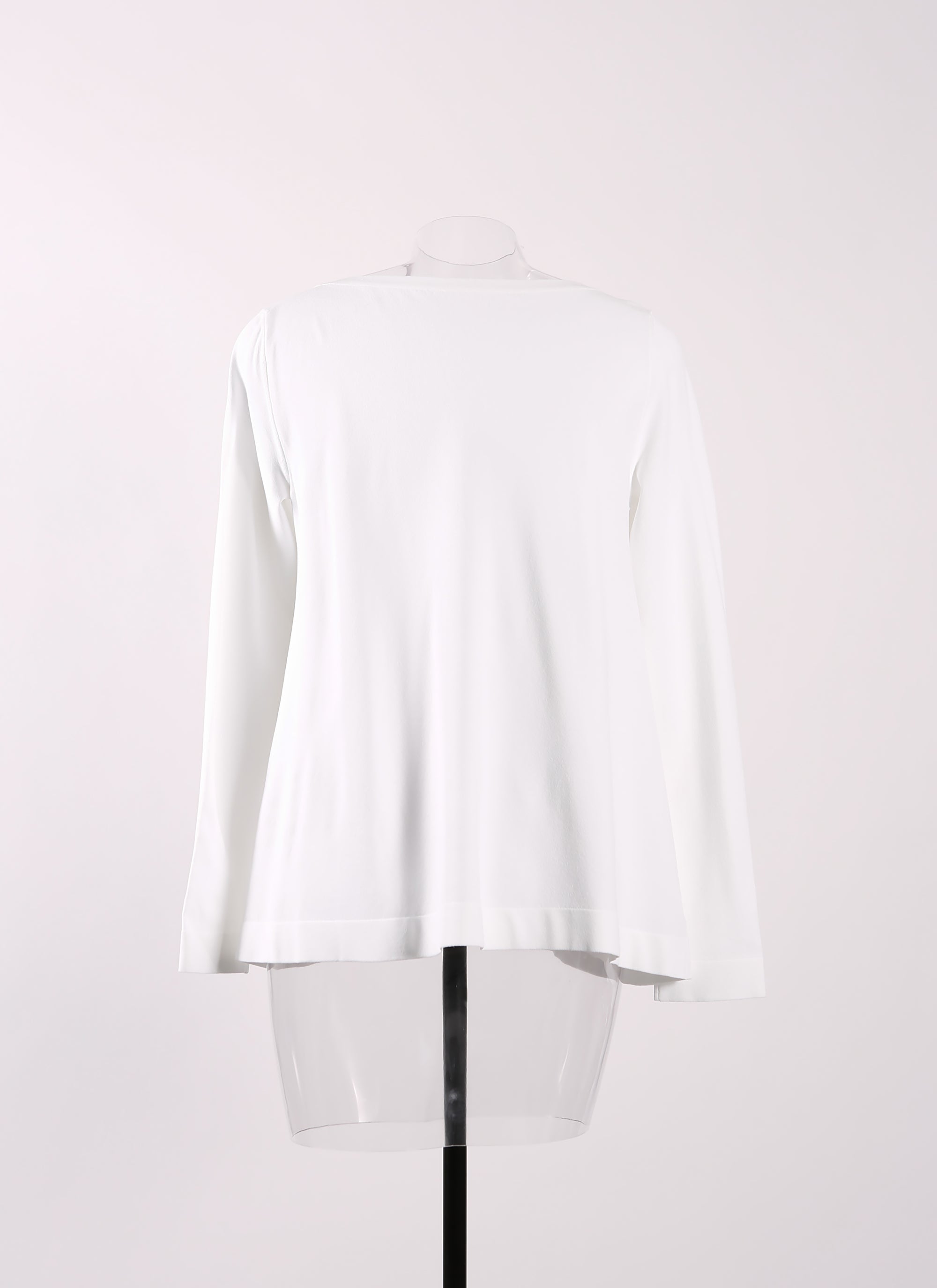 Long sleeve knitted jumper - Alabaster White