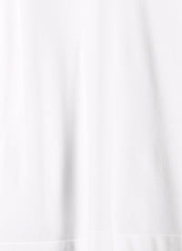 Long sleeve knitted jumper - Alabaster White
