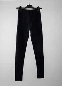 Legging Stretch en laine - Marine Foncé