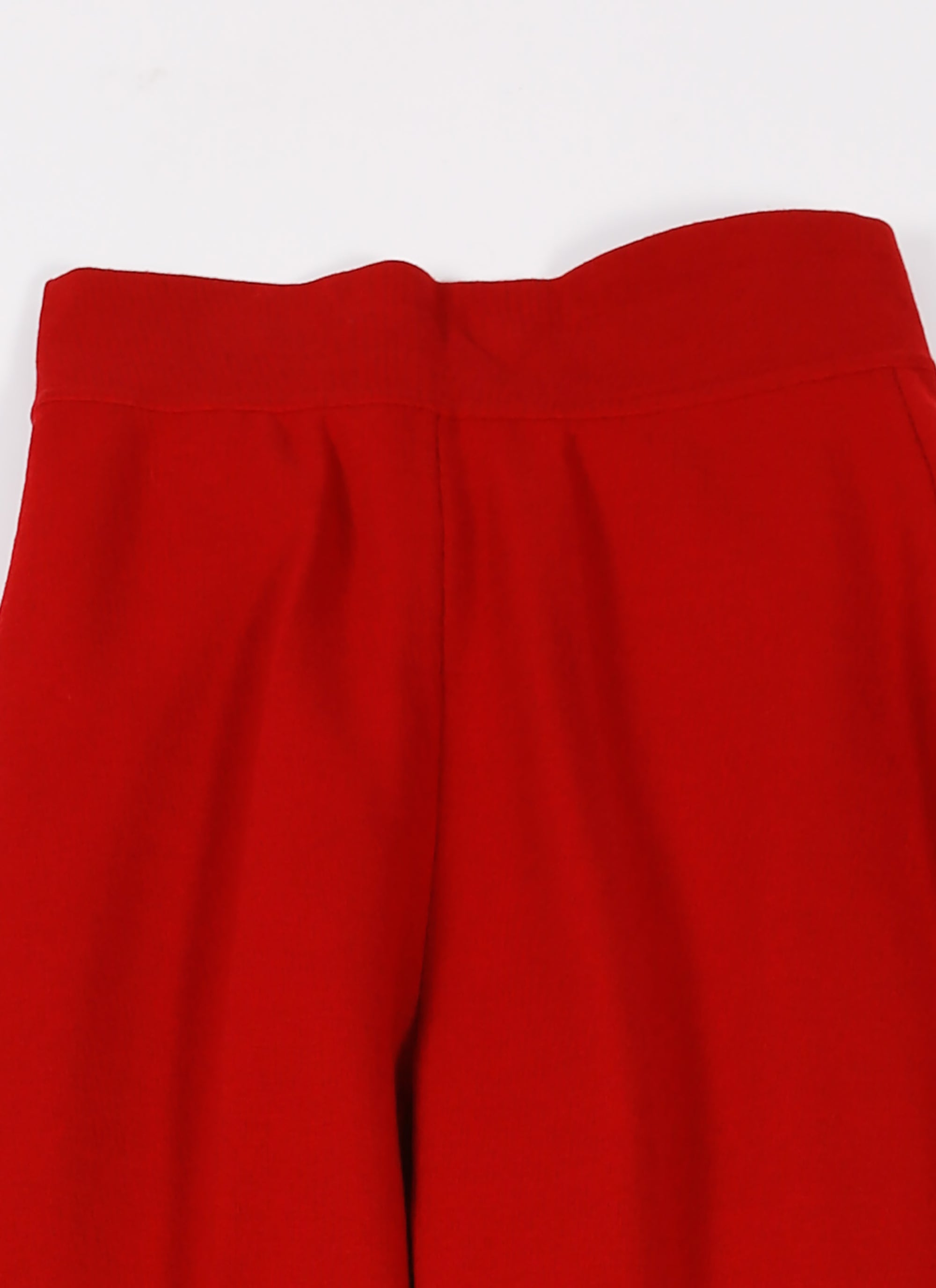 Stretch wool trousers - Garnet