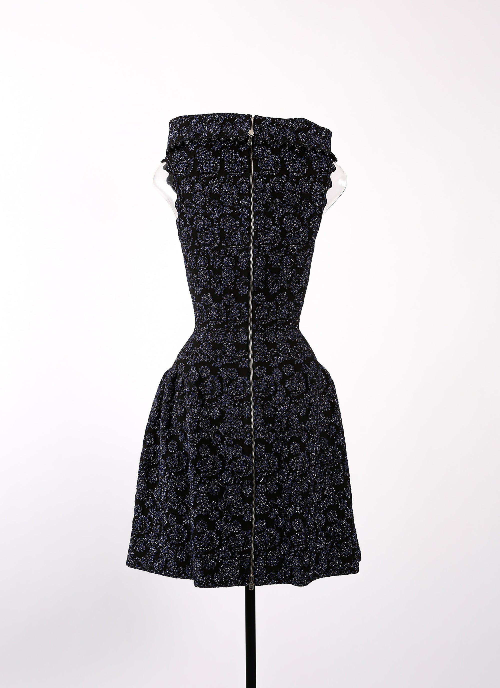 Sleeveless knitted Iris dress - Black & Night