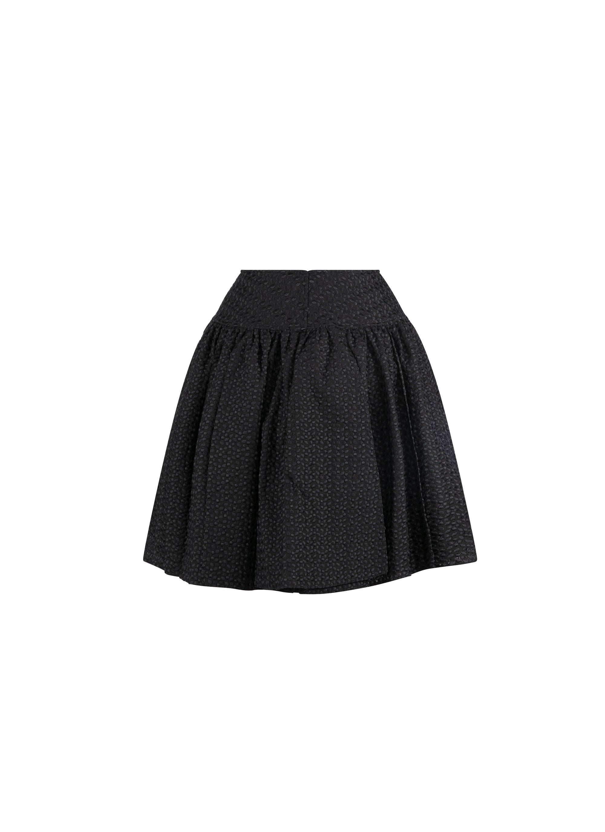 Jupe Malte en maille - Noir