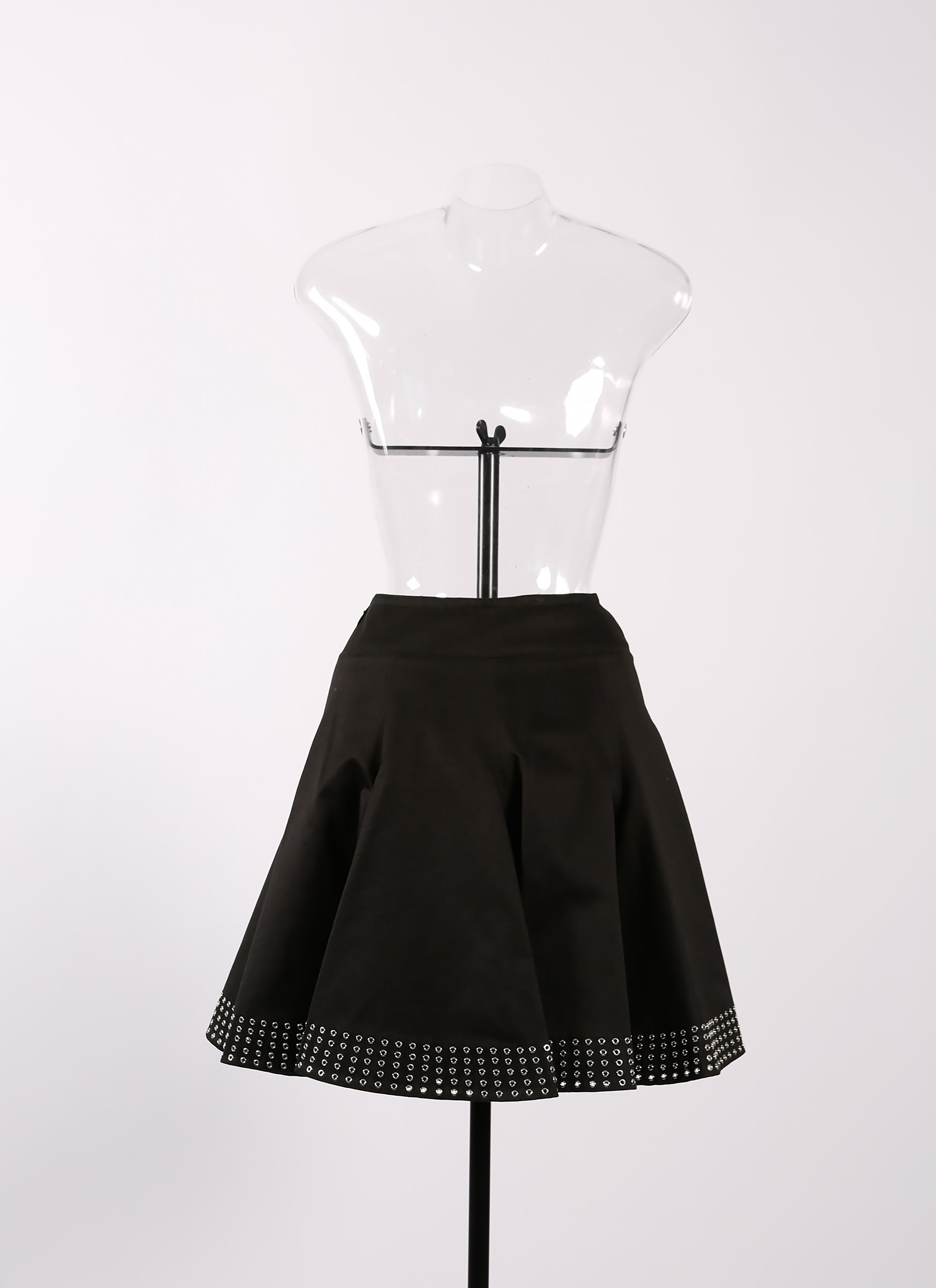 Jupe en gabardine - Noir