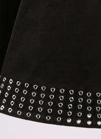 Jupe en gabardine - Noir