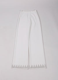 Pantalon Triangle - Blanc
