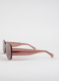 Lunettes de soleil transparentes - Nude & Rouge