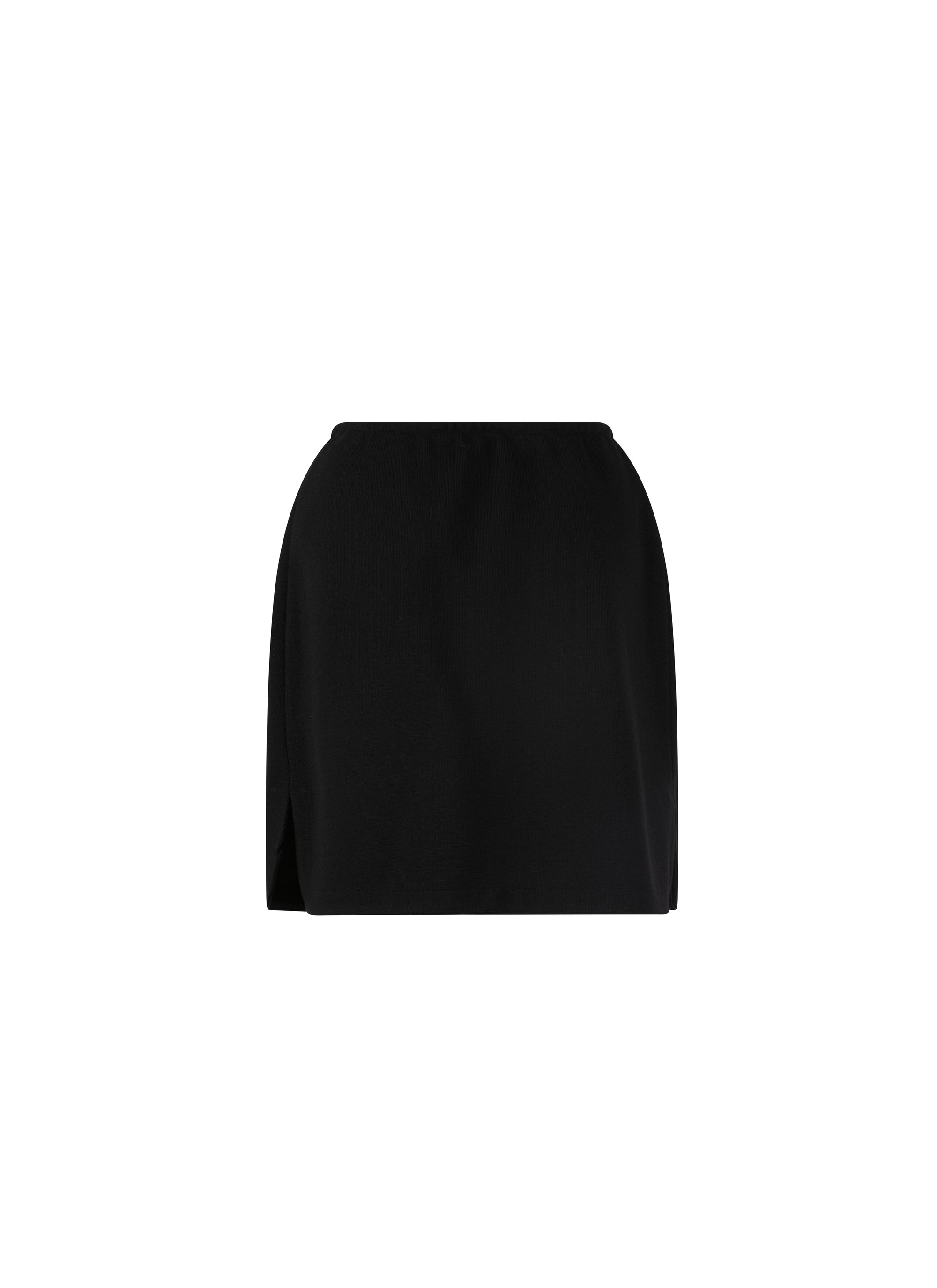 Jupe Grace en laine - Noir